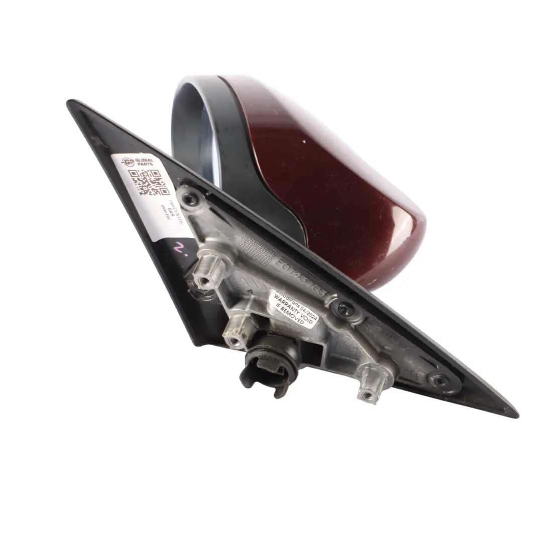 Left Wing Mirror N/S Door Barbera Rot Metallic - A39 to BMW 3 Series E92 E93 with Part number 7176173 BMW 3 Series E92 E93 Left Wing Mirror N/S Door Barbera Rot Metallic - A39 - SKU rhd-7176173-BAR - Part number 7176173