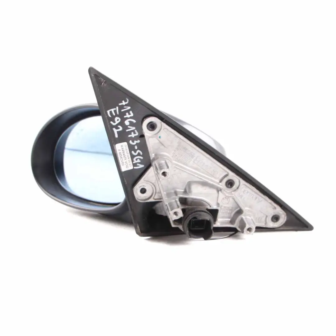  Wing Mirror BMW E92 E93 Left Outside N/S Outside Sparkling Graphite Metallic A22 - SKU rhd-7176173-SG1 - Part number 7176173