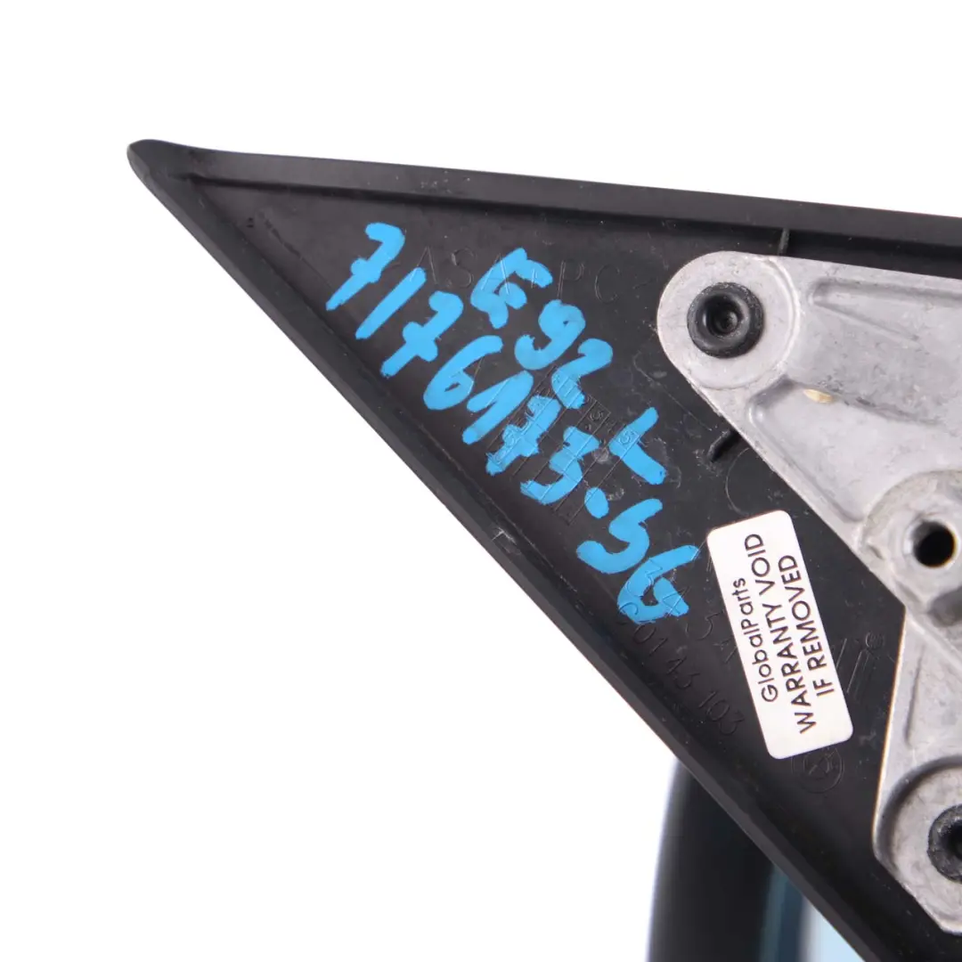 Left Wing Mirror N/S Door Sparkling Graphite Metallic A22 to BMW 3 Series E92 E93 with Part number 7176173 BMW 3 Series E92 E93 Left Wing Mirror N/S Door Sparkling Graphite Metallic A22 - SKU rhd-7176173-SG - Part number 7176173