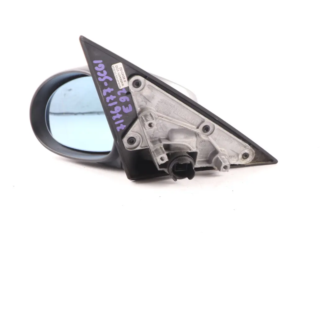 Wing Mirror BMW E92 Left N/S Power Fold Heated Space Grey Metallic A52 to with Part number 7176177 Wing Mirror BMW E92 Left N/S Power Fold Heated Space Grey Metallic A52 - SKU rhd-7176177-SCG1 - Part number 7176177