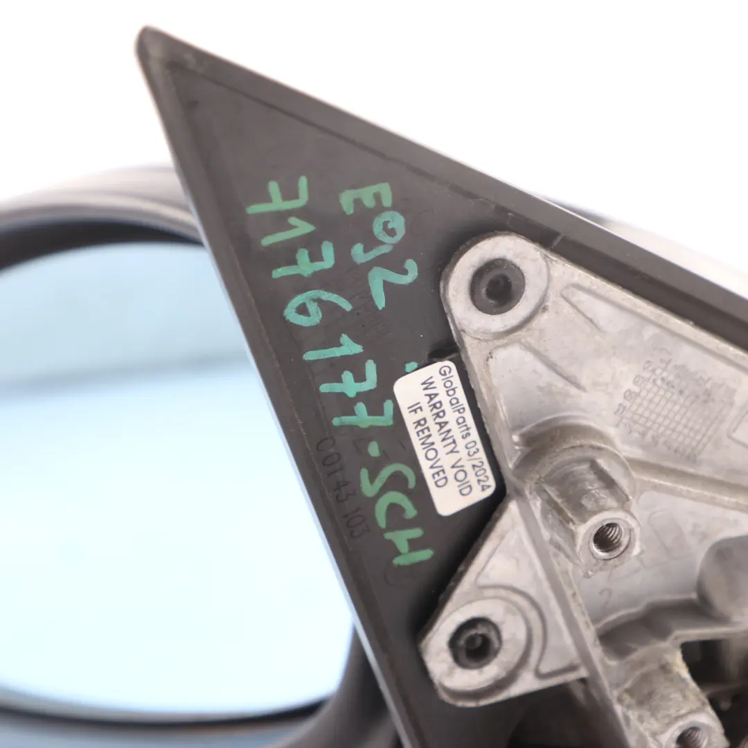  Wing Mirror BMW E92 E93 Power Fold Heated Left N/S Black Schwarz 2 - 668 - SKU rhd-7176177-SCH - Part number 7176177