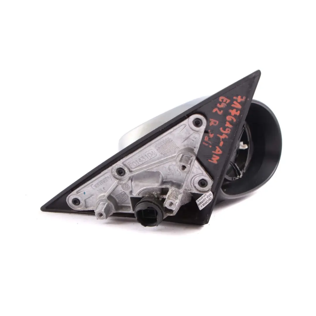  Wing Mirror BMW E92 E93 Heated Power Fold Right O/S Arktis Arctic Metallic A34 - SKU rhd-7176178-AM1 - Part number 7176178