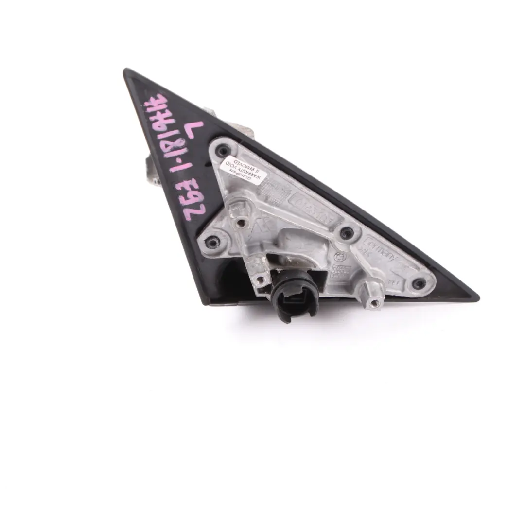 Dip Power Fold Left Wing Mirror N/S Without Cover And Glass to BMW E92 E93 Auto with Part number 7176181 BMW E92 E93 Auto Dip Power Fold Left Wing Mirror N/S Without Cover And Glass - SKU rhd-7176181-1 - Part number 7176181