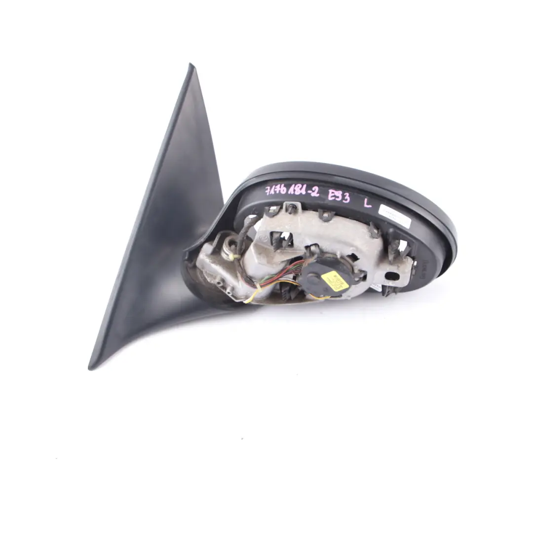 Wing Mirror BMW E92 E93 Auto Dip Power Fold Door Left N/S 3 Pins to with Part number 7176181 Wing Mirror BMW E92 E93 Auto Dip Power Fold Door Left N/S 3 Pins - SKU rhd-7176181-2 - Part number 7176181