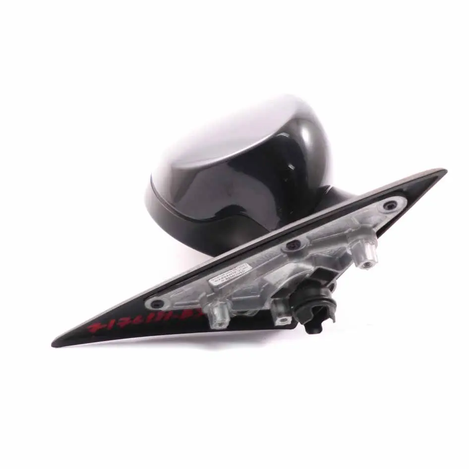 Wing Mirror BMW E92 E93 Auto Dip Heated Door Left N/S Black Sapphire 475 3 Pins to with Part number 7176181 Wing Mirror BMW E92 E93 Auto Dip Heated Door Left N/S Black Sapphire 475 3 Pins - SKU rhd-7176181-BS1 - Part number 7176181