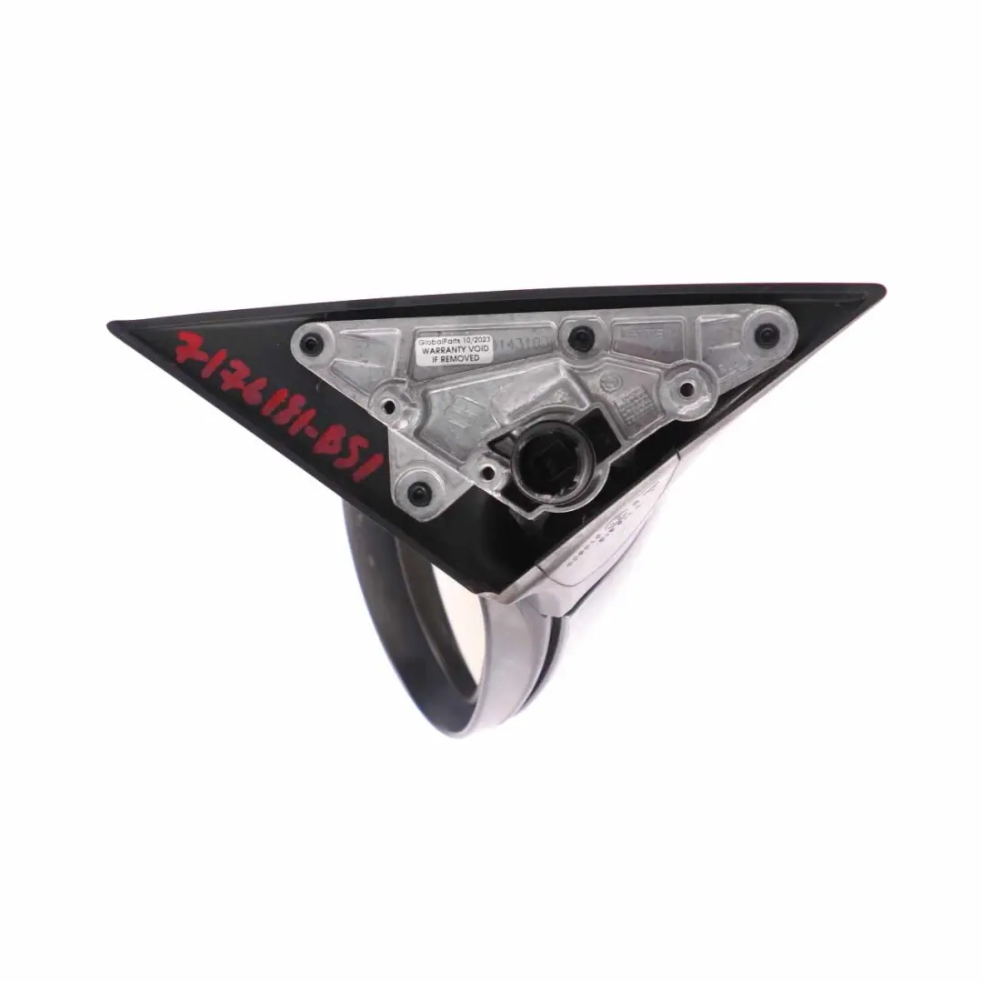 Wing Mirror BMW E92 E93 Auto Dip Heated Door Left N/S Black Sapphire 475 3 Pins to with Part number 7176181 Wing Mirror BMW E92 E93 Auto Dip Heated Door Left N/S Black Sapphire 475 3 Pins - SKU rhd-7176181-BS1 - Part number 7176181