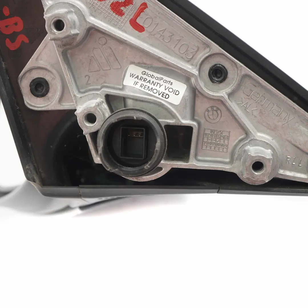  Door Wing Mirror BMW E92 E93 Auto Dip Power Fold Left N/S Black Sapphire 475 - SKU rhd-7176181-BS - Part number 7176181