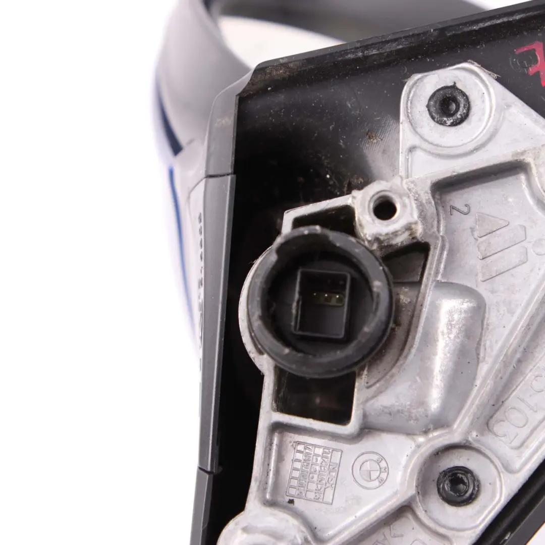 Dip Power Fold Left Wing Mirror N/S Montegoblau Montego Blue to BMW E92 E93 Auto with Part number 7176181 BMW E92 E93 Auto Dip Power Fold Left Wing Mirror N/S Montegoblau Montego Blue - SKU rhd-7176181-MTB - Part number 7176181