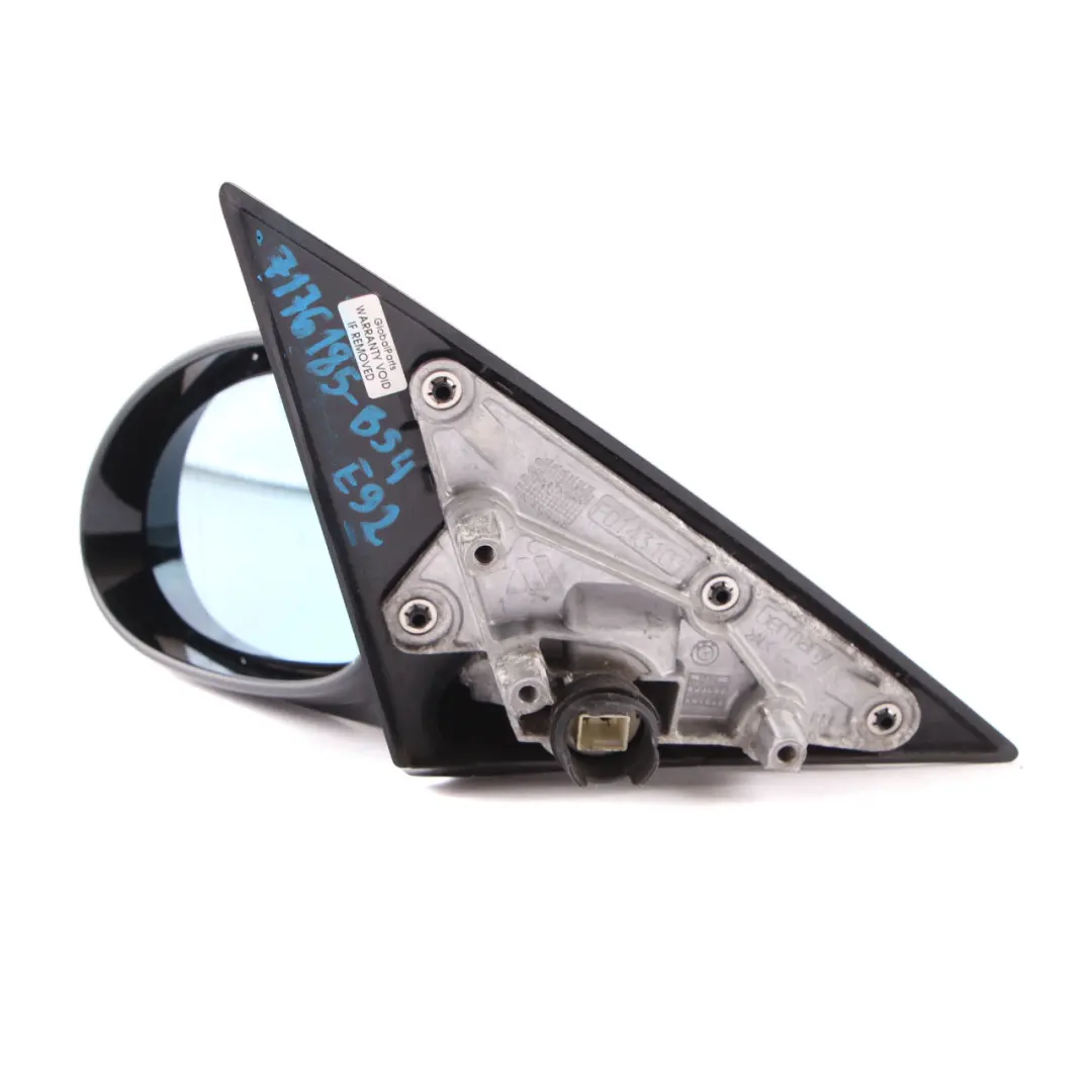  Wing Mirror BMW E92 1 Base M Sport High Gloss Shadow Line Heated Left Door N/S - SKU rhd-7176185-1 - Part number 7176185