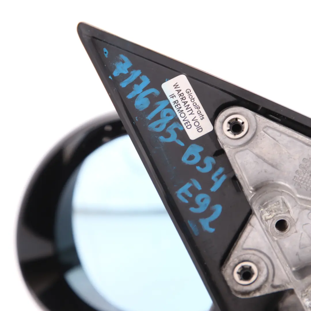 Wing Mirror BMW E92 1 Base M Sport High Gloss Shadow Line Heated Left Door N/S to with Part number 7176185 Wing Mirror BMW E92 1 Base M Sport High Gloss Shadow Line Heated Left Door N/S - SKU rhd-7176185-1 - Part number 7176185