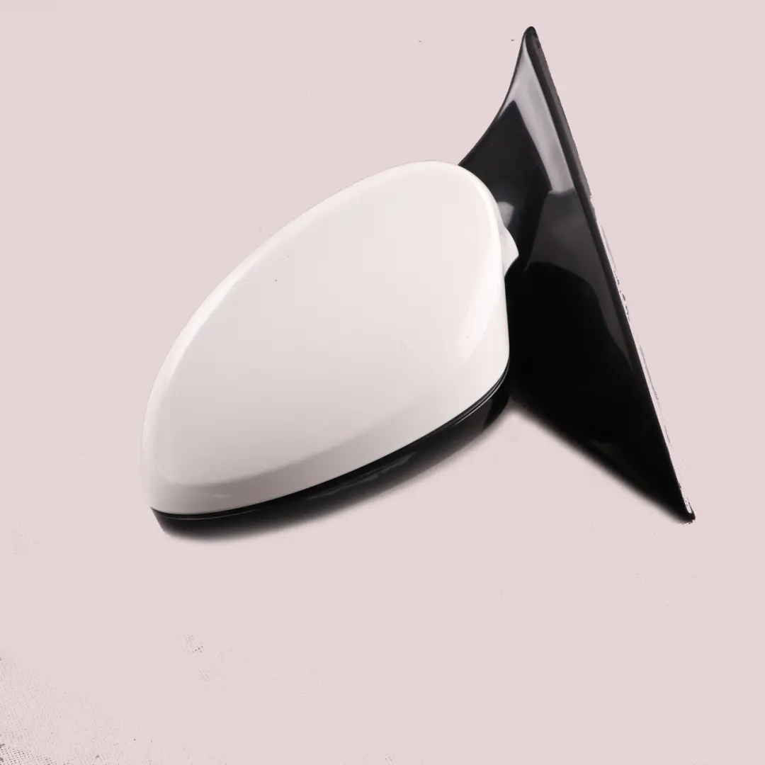 BMW 3 E92 M Sport Left N/S Heated Wing Mirror Alpine White - 300 - SKU rhd-7176185-AW - Part number 7176185
