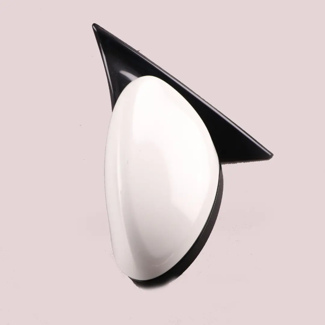 BMW 3 E92 M Sport Left N/S Heated Wing Mirror Alpine White - 300 - SKU rhd-7176185-AW - Part number 7176185