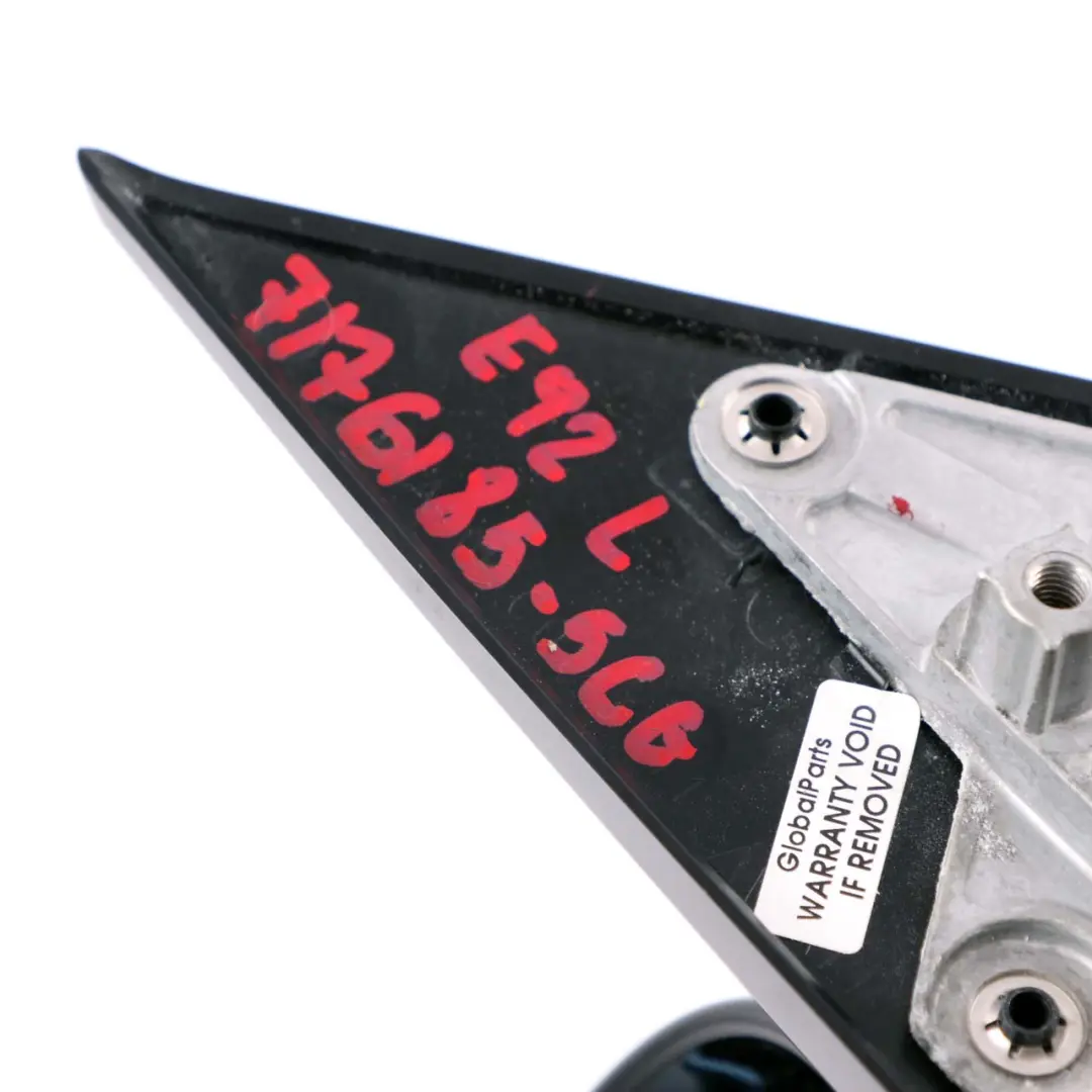 High Gloss Left Wing Mirror Door N/S Spacegrau Space Grey A52 to BMW 3 E92 M Sport with Part number 7176185 BMW 3 E92 M Sport High Gloss Left Wing Mirror Door N/S Spacegrau Space Grey A52 - SKU rhd-7176185-SCG - Part number 7176185