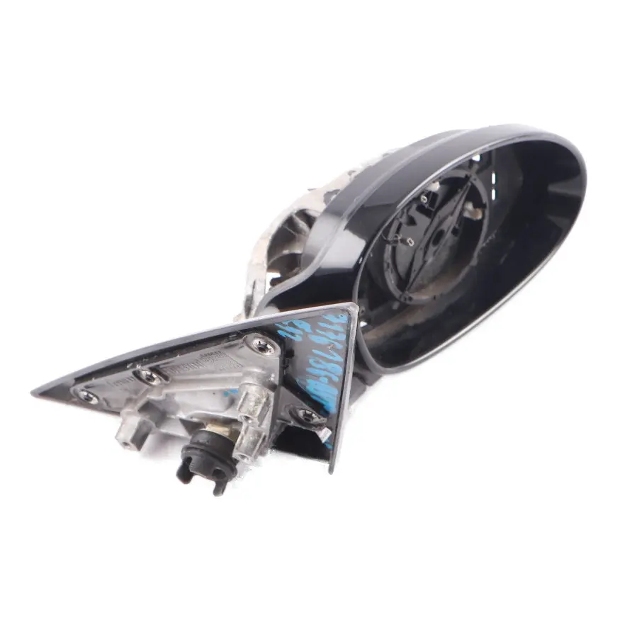  Wing Mirror BMW E92 E93 1 M Sport Right Door High Gloss O/S Black Sapphire 475 - SKU rhd-7176186-BS1 - Part number 7176186