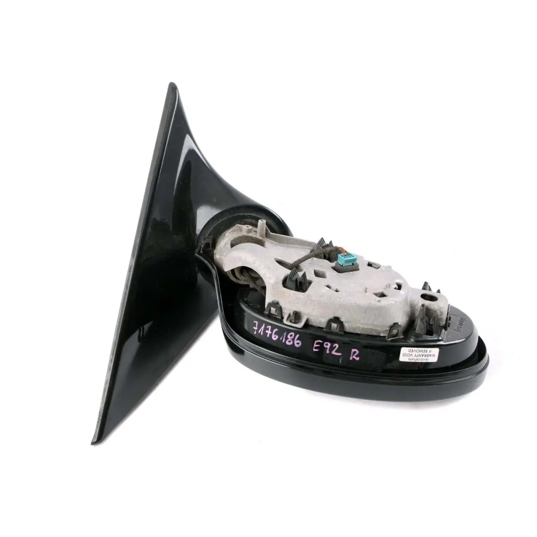 Base Wing Mirror BMW E92 E93 M Sport Shadow Line High Gloss Heated Right O/S to with Part number 7176186 Base Wing Mirror BMW E92 E93 M Sport Shadow Line High Gloss Heated Right O/S - SKU rhd-7176186 - Part number 7176186