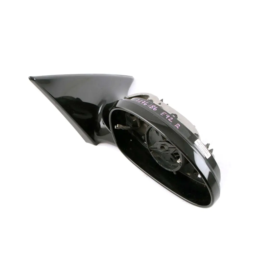 Base Wing Mirror BMW E92 E93 M Sport Shadow Line High Gloss Heated Right O/S to with Part number 7176186 Base Wing Mirror BMW E92 E93 M Sport Shadow Line High Gloss Heated Right O/S - SKU rhd-7176186 - Part number 7176186