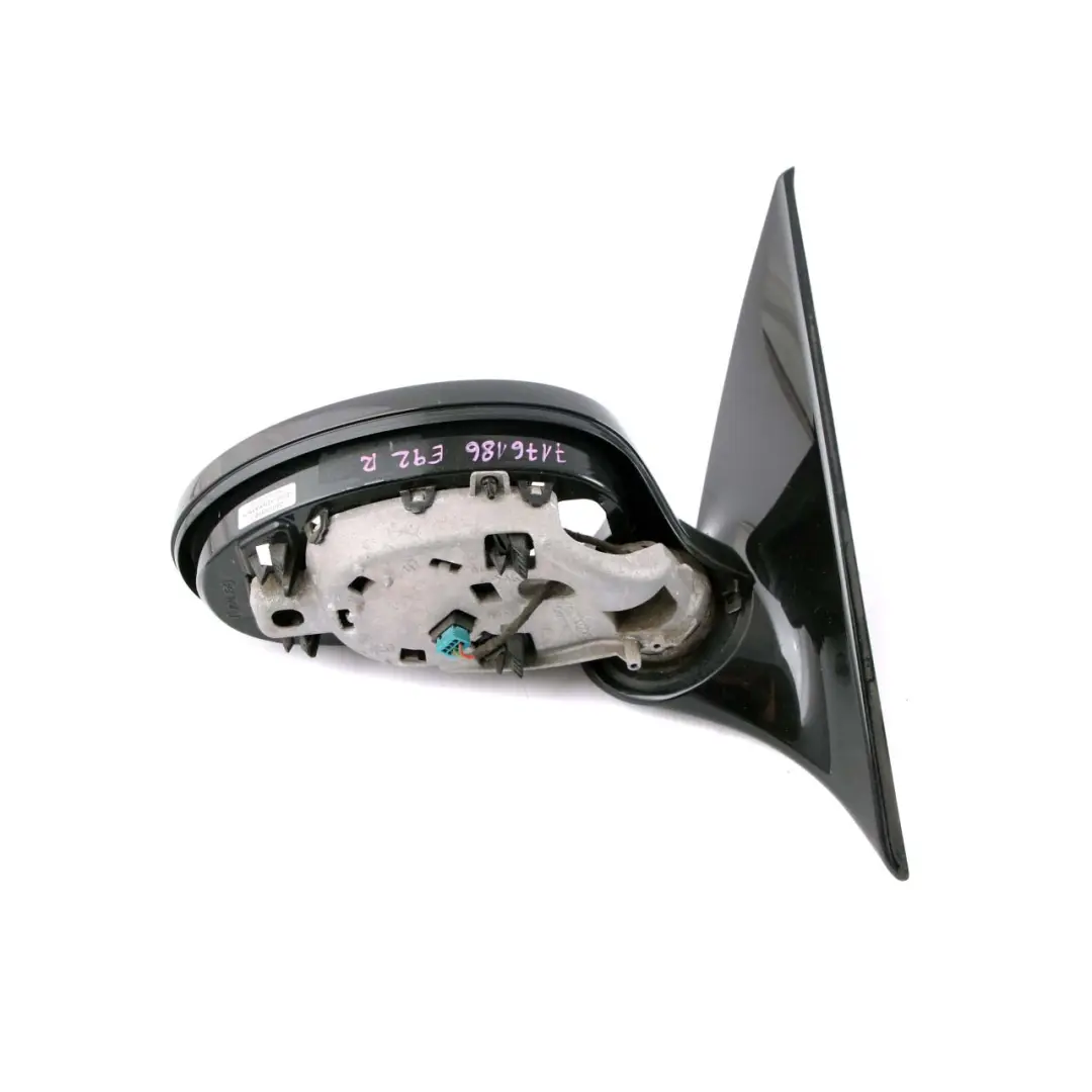 Base Wing Mirror BMW E92 E93 M Sport Shadow Line High Gloss Heated Right O/S to with Part number 7176186 Base Wing Mirror BMW E92 E93 M Sport Shadow Line High Gloss Heated Right O/S - SKU rhd-7176186 - Part number 7176186
