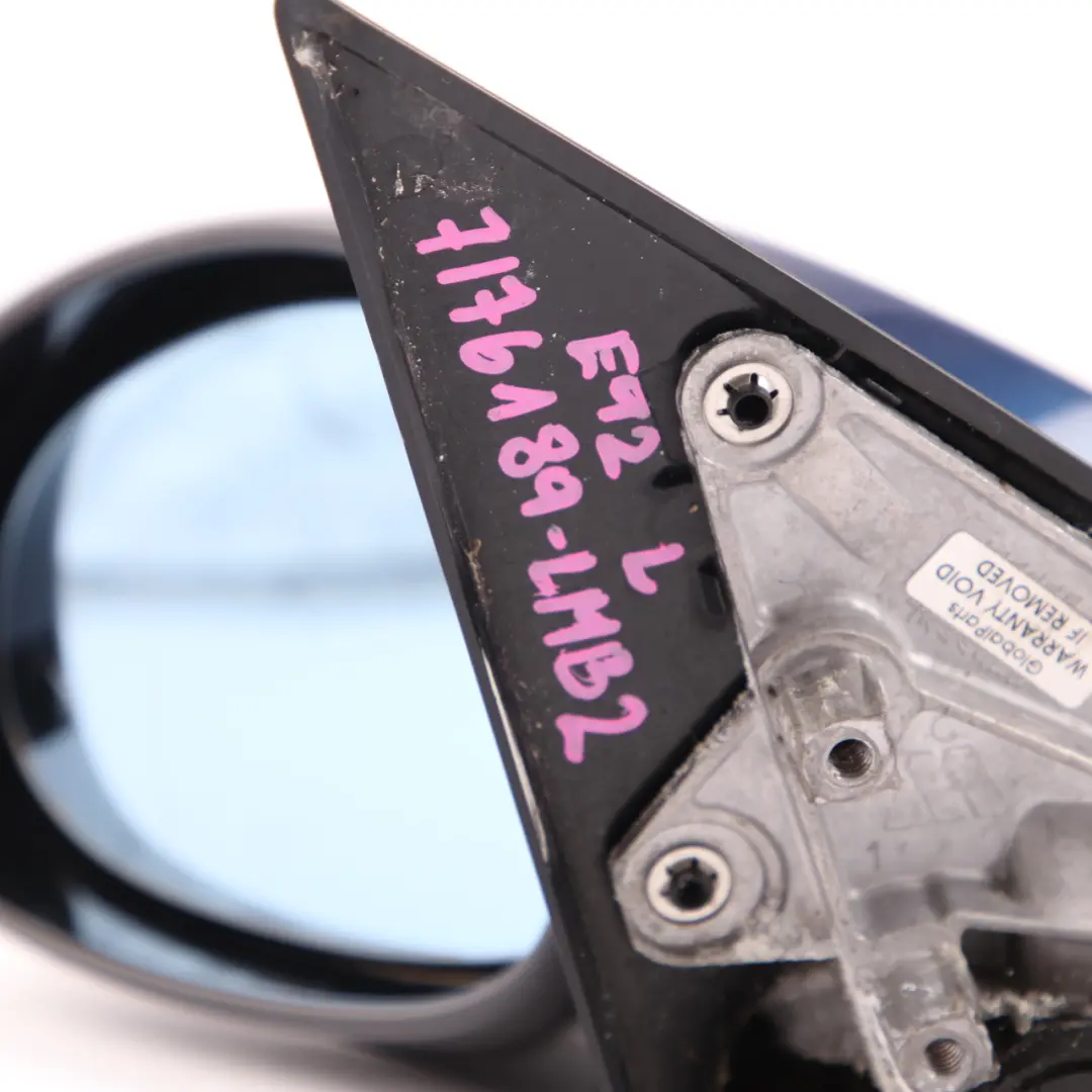 Wing Mirror Door BMW E92 E93 M Sport Left Memory N/S Le Mans Blau Blue 381 to with Part number 7176189 Wing Mirror Door BMW E92 E93 M Sport Left Memory N/S Le Mans Blau Blue 381 - SKU rhd-7176189-LMB2 - Part number 7176189