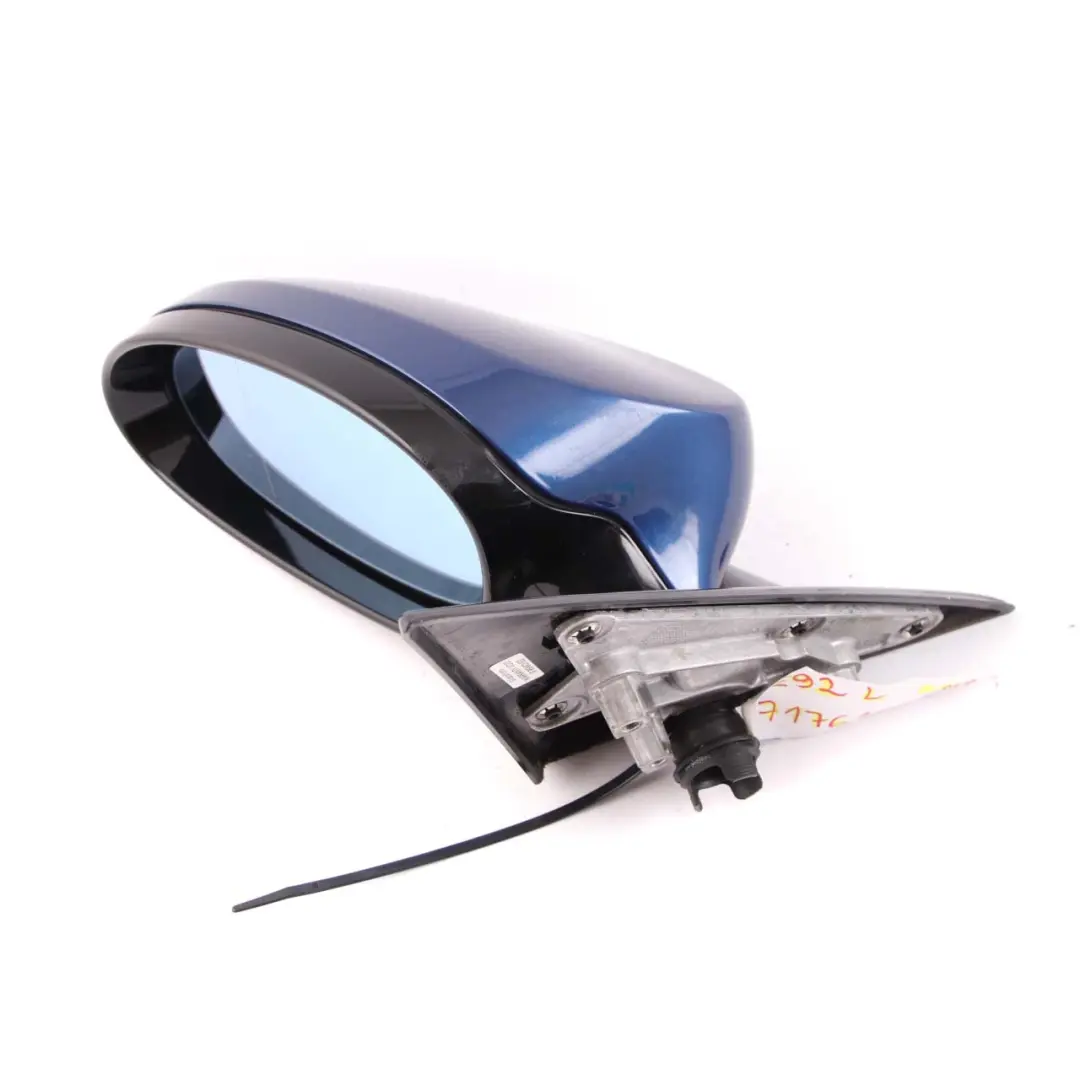 Wing Mirror Door BMW E92 E93 3 M Sport Left Memory N/S Le Mans Blau Blue 381 to with Part number 7176189 Wing Mirror Door BMW E92 E93 3 M Sport Left Memory N/S Le Mans Blau Blue 381 - SKU rhd-7176189-LMB3 - Part number 7176189