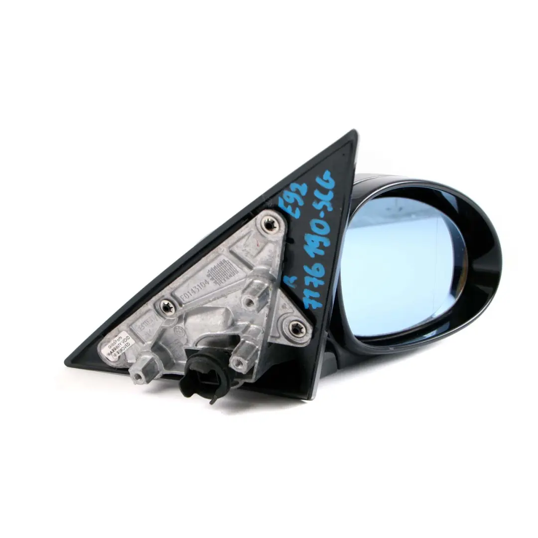 BMW E92 E93 M Sport Right O/S Heated Wing Mirror Memory Spacegrau Space Grey A52 - SKU rhd-7176190-SCG - Part number 7176190