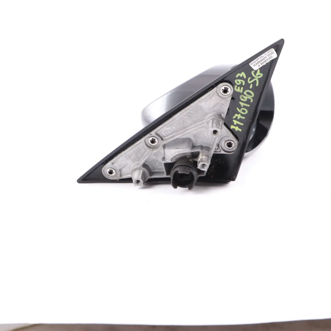 Wing Mirror BMW E92 E93 Right O/S Heated Memory Spacegrau Space Grey A52 to with Part number 7176190 Wing Mirror BMW E92 E93 Right O/S Heated Memory Spacegrau Space Grey A52 - SKU rhd-7176190-SG - Part number 7176190