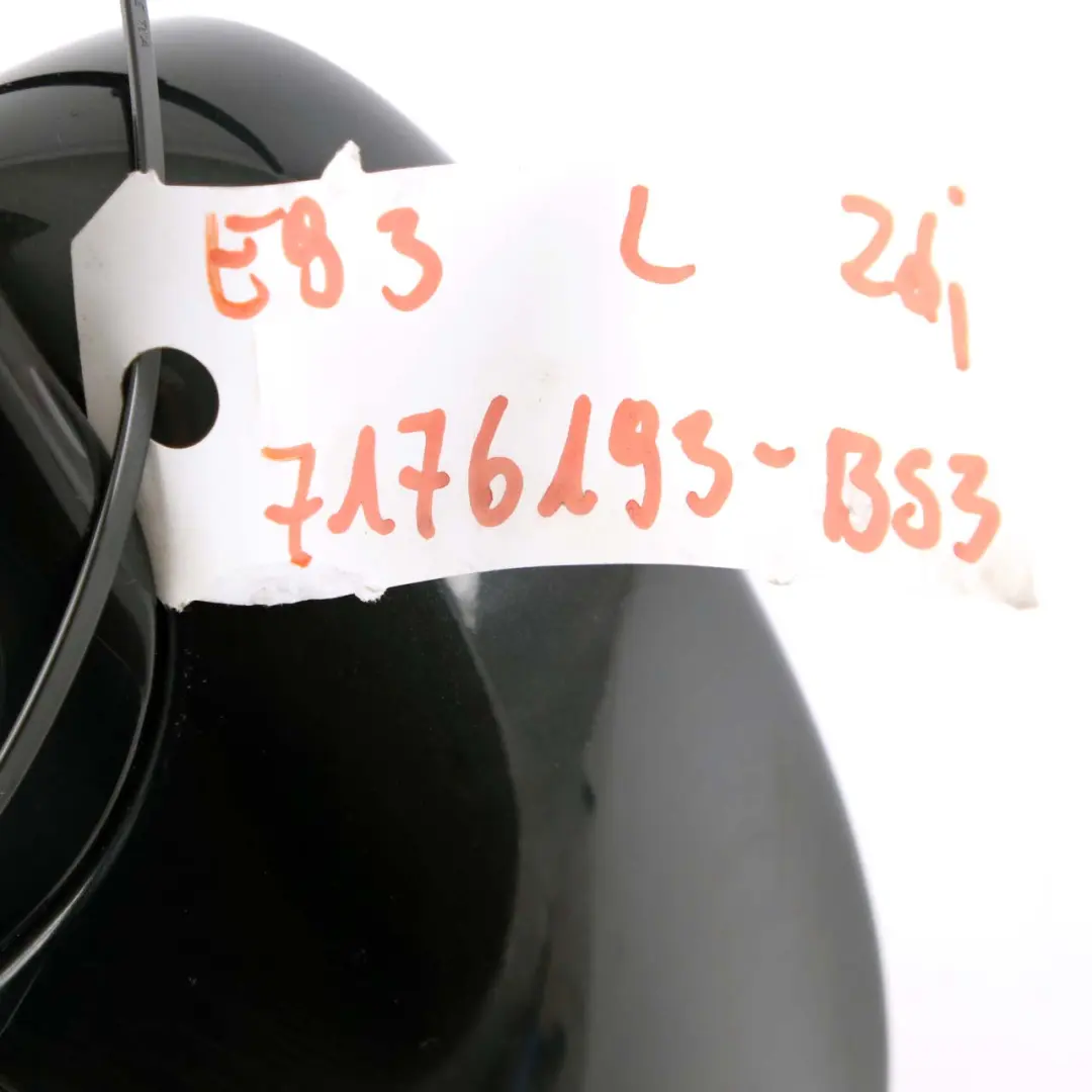 Wing Mirror BMW E92 E93 3 Power Fold Left N/S High Gloss Black Sapphire 475 to with Part number 7176193 Wing Mirror BMW E92 E93 3 Power Fold Left N/S High Gloss Black Sapphire 475 - SKU rhd-7176193-BS3 - Part number 7176193
