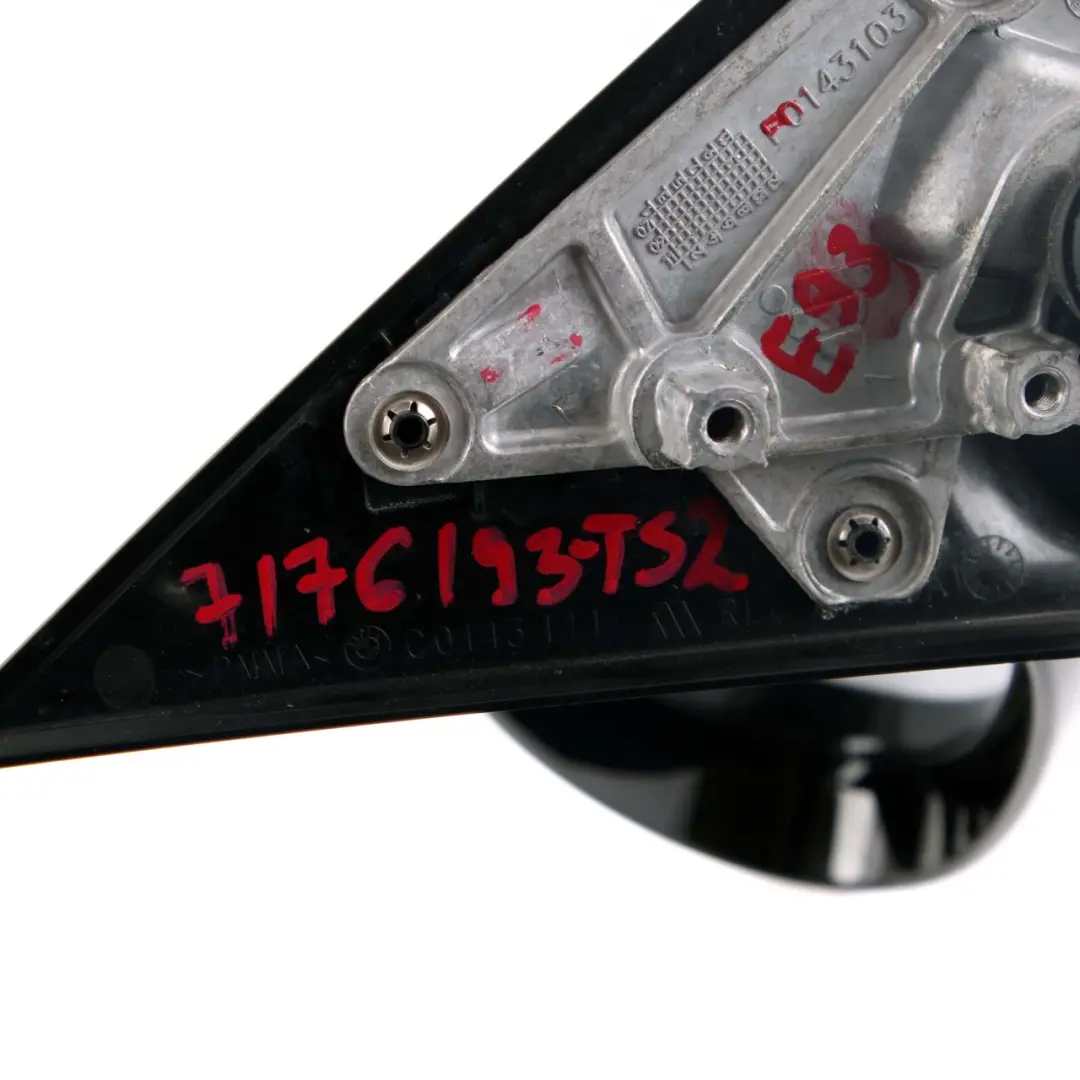 Fold Left N/S Wing Mirror High Gloss Titansilber Silver to BMW 3 Series E92 2 Power with Part number 7176193 BMW 3 Series E92 2 Power Fold Left N/S Wing Mirror High Gloss Titansilber Silver - SKU rhd-7176193-TS2 - Part number 7176193