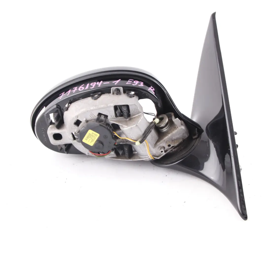  Wing Mirror Base BMW E92 E93 Power Fold Right O/S High Gloss 3 Pins - SKU rhd-7176194-1 - Part number 7176194