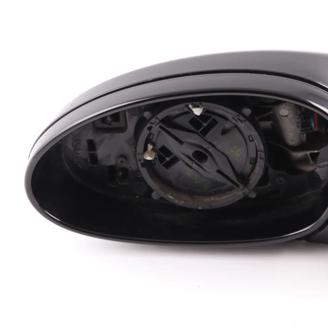  Wing Mirror BMW E92 High Gloss Power Fold Auto Dip Left Black Sapphire 475 - SKU rhd-7176197-BS - Part number 7176197