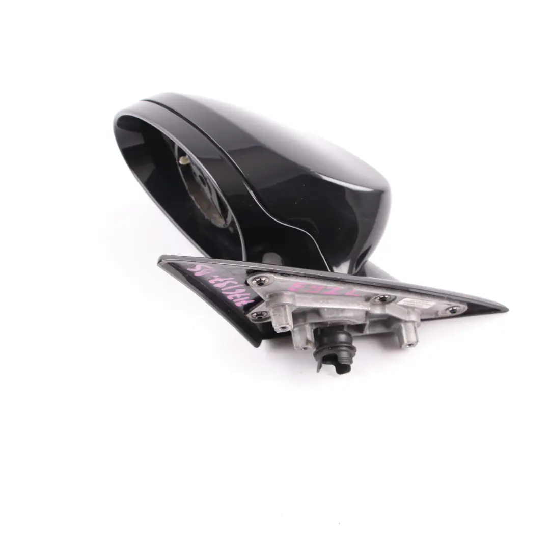 Wing Mirror BMW E92 High Gloss Power Fold Auto Dip Left Black Sapphire 475 to with Part number 7176197 Wing Mirror BMW E92 High Gloss Power Fold Auto Dip Left Black Sapphire 475 - SKU rhd-7176197-BS - Part number 7176197