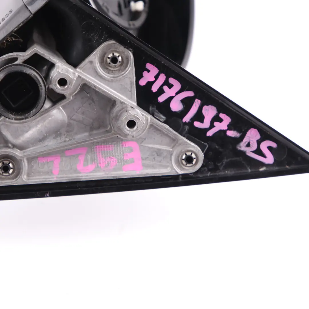 Wing Mirror BMW E92 High Gloss Power Fold Auto Dip Left Black Sapphire 475 to with Part number 7176197 Wing Mirror BMW E92 High Gloss Power Fold Auto Dip Left Black Sapphire 475 - SKU rhd-7176197-BS - Part number 7176197