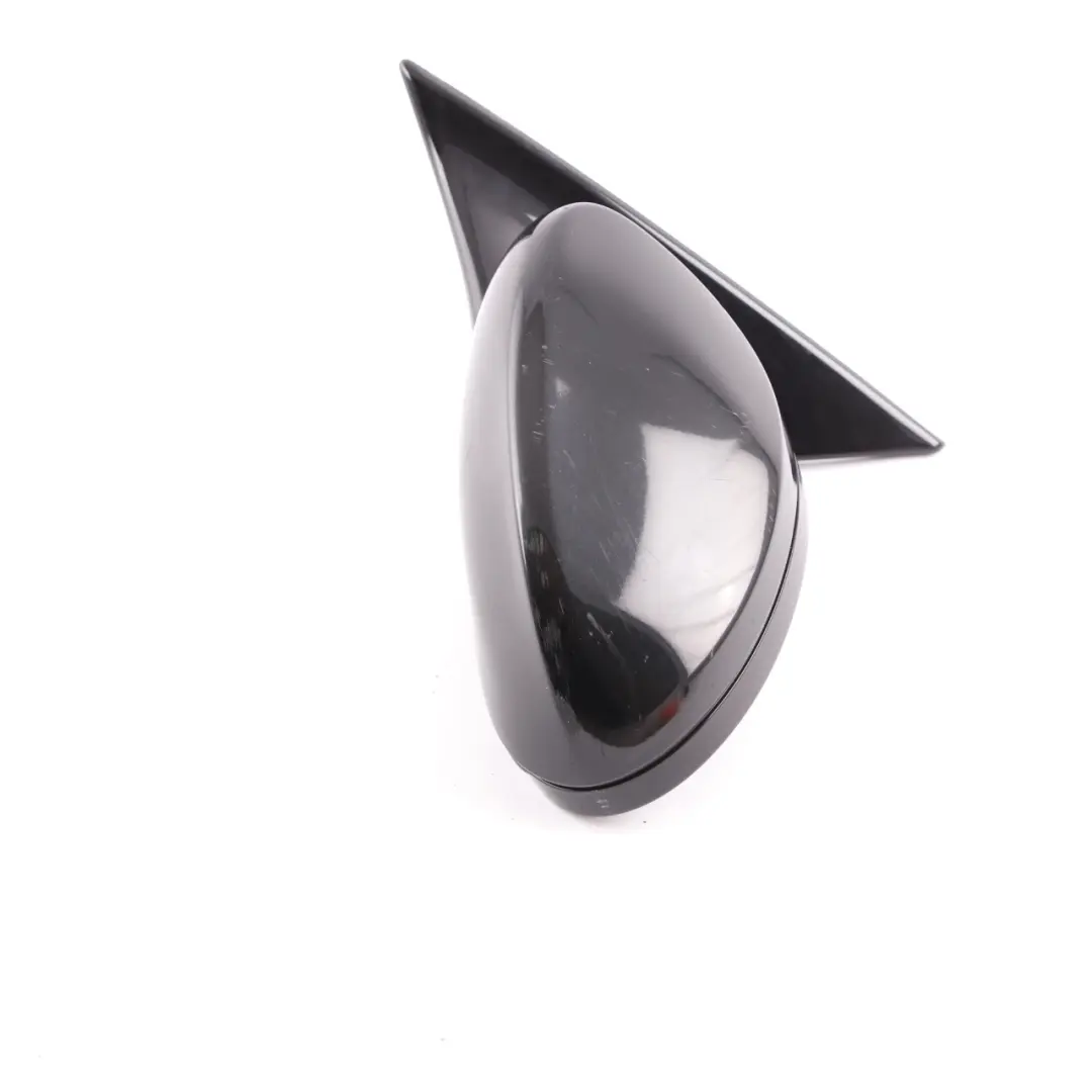  Wing Mirror BMW E92 High Gloss Power Fold Auto Dip Left Black Sapphire 475 - SKU rhd-7176197-BS - Part number 7176197