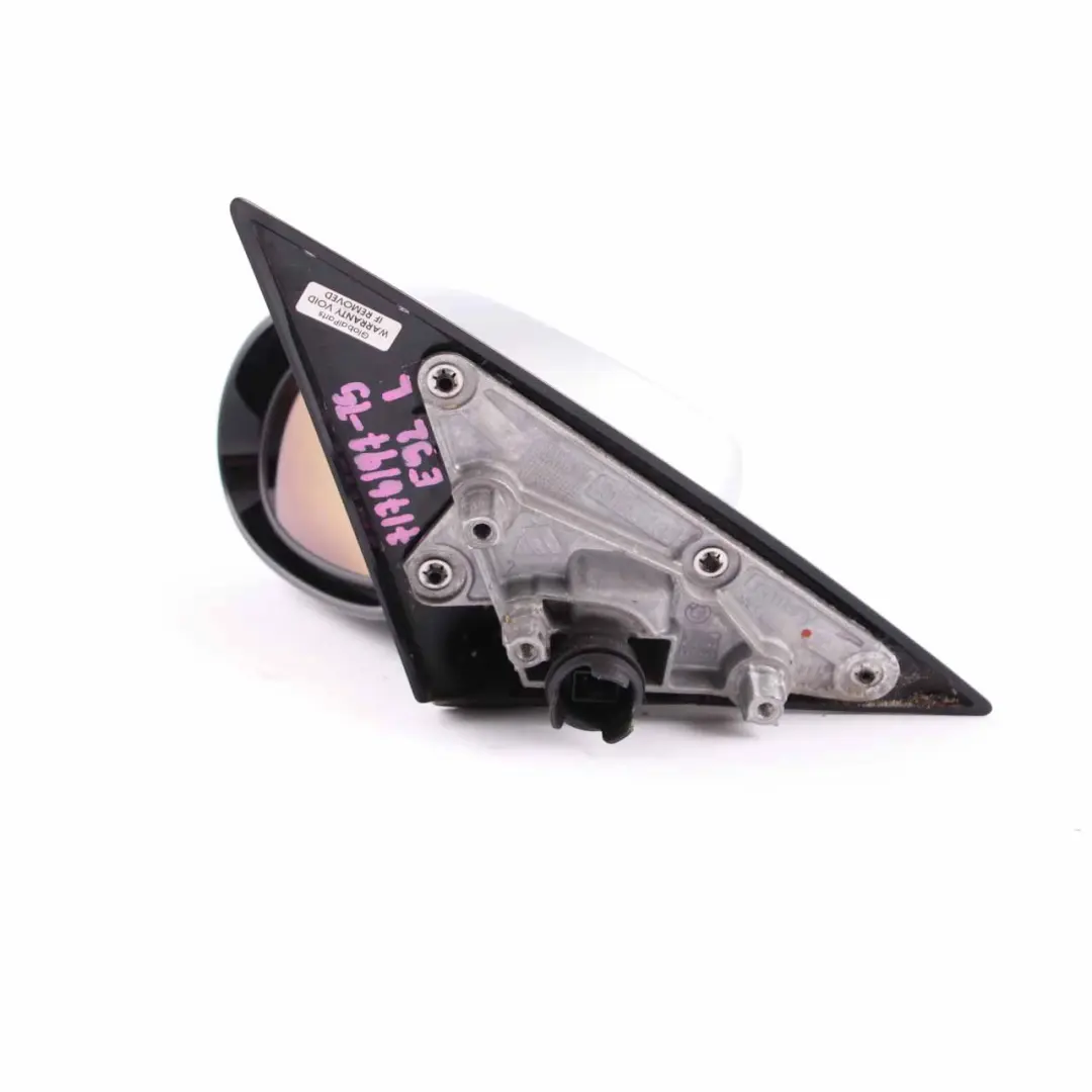 Wing Mirror BMW E92 High Gloss Power Fold Auto Dip Left Titansilber Silver 354 to with Part number 7176197 Wing Mirror BMW E92 High Gloss Power Fold Auto Dip Left Titansilber Silver 354 - SKU rhd-7176197-TS - Part number 7176197