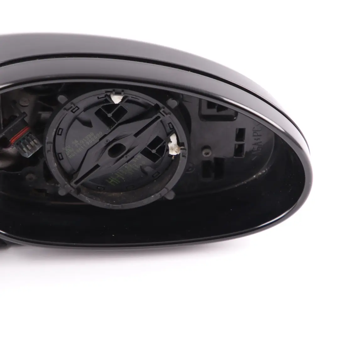  Mirror Wing BMW E92 High Gloss Power Fold Auto Dip Right Black Sapphire 475 - SKU rhd-7176198-BS - Part number 7176198