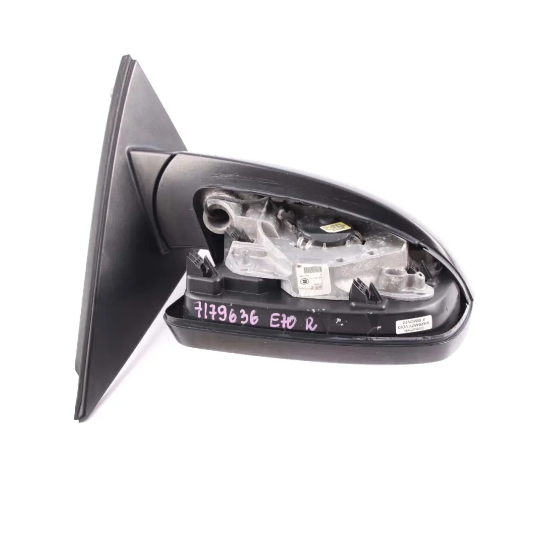 Wing Mirror Door BMW X5 E70 Outside Right Door O/S 3 Pins to with Part number 7179636 Wing Mirror Door BMW X5 E70 Outside Right Door O/S 3 Pins - SKU rhd-7179636 - Part number 7179636