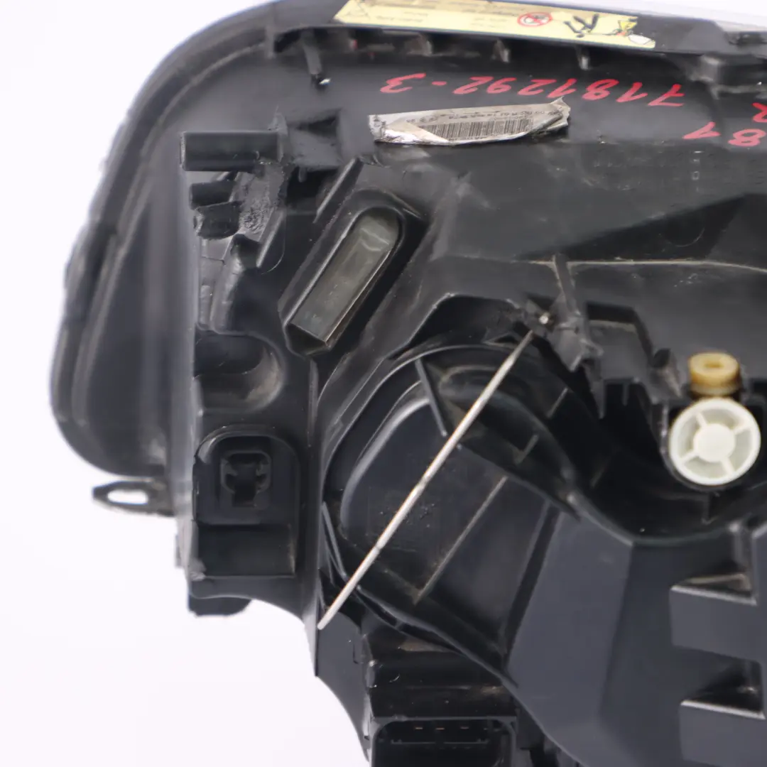 Headlight Lamp BMW E82 E81 E87 LCI Light Headlamp Bi-Xenon Right O/S 7170294 to with Part number 7181292 Headlight Lamp BMW E82 E81 E87 LCI Light Headlamp Bi-Xenon Right O/S 7170294 - SKU rhd-7181292-3 - Part number 7181292