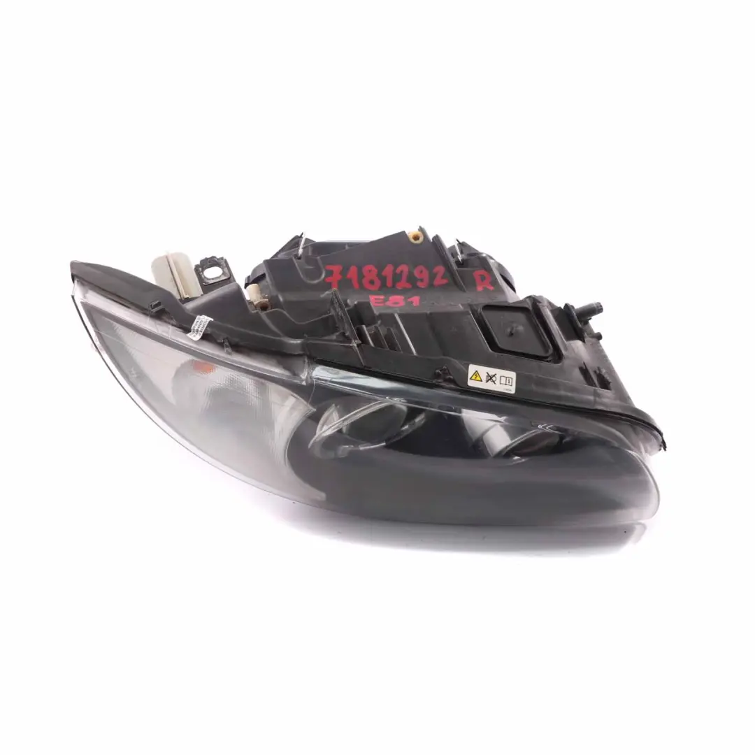 Headlight Lamp BMW E82 E81 E87 LCI Light Headlamp Bi-Xenon Right O/S 7170294 to with Part number 7181292 Headlight Lamp BMW E82 E81 E87 LCI Light Headlamp Bi-Xenon Right O/S 7170294 - SKU rhd-7181292 - Part number 7181292