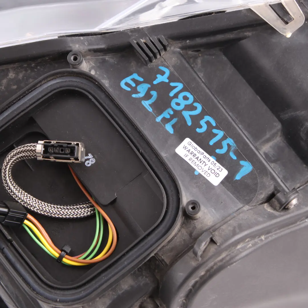 Headlight Xenon BMW E92 LCI AHL Xenon Lamp Left N/S 7162143 to with Part number 7182515 Headlight Xenon BMW E92 LCI AHL Xenon Lamp Left N/S 7162143 - SKU rhd-7182515-1 - Part number 7182515