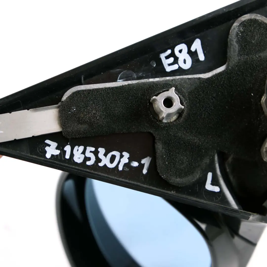 High Gloss Heated Left Wing Mirror N/S Without Cover to BMW 1 E81 E82 M Sport with Part number 7185307 BMW 1 E81 E82 M Sport High Gloss Heated Left Wing Mirror N/S Without Cover - SKU rhd-7185307-1 - Part number 7185307