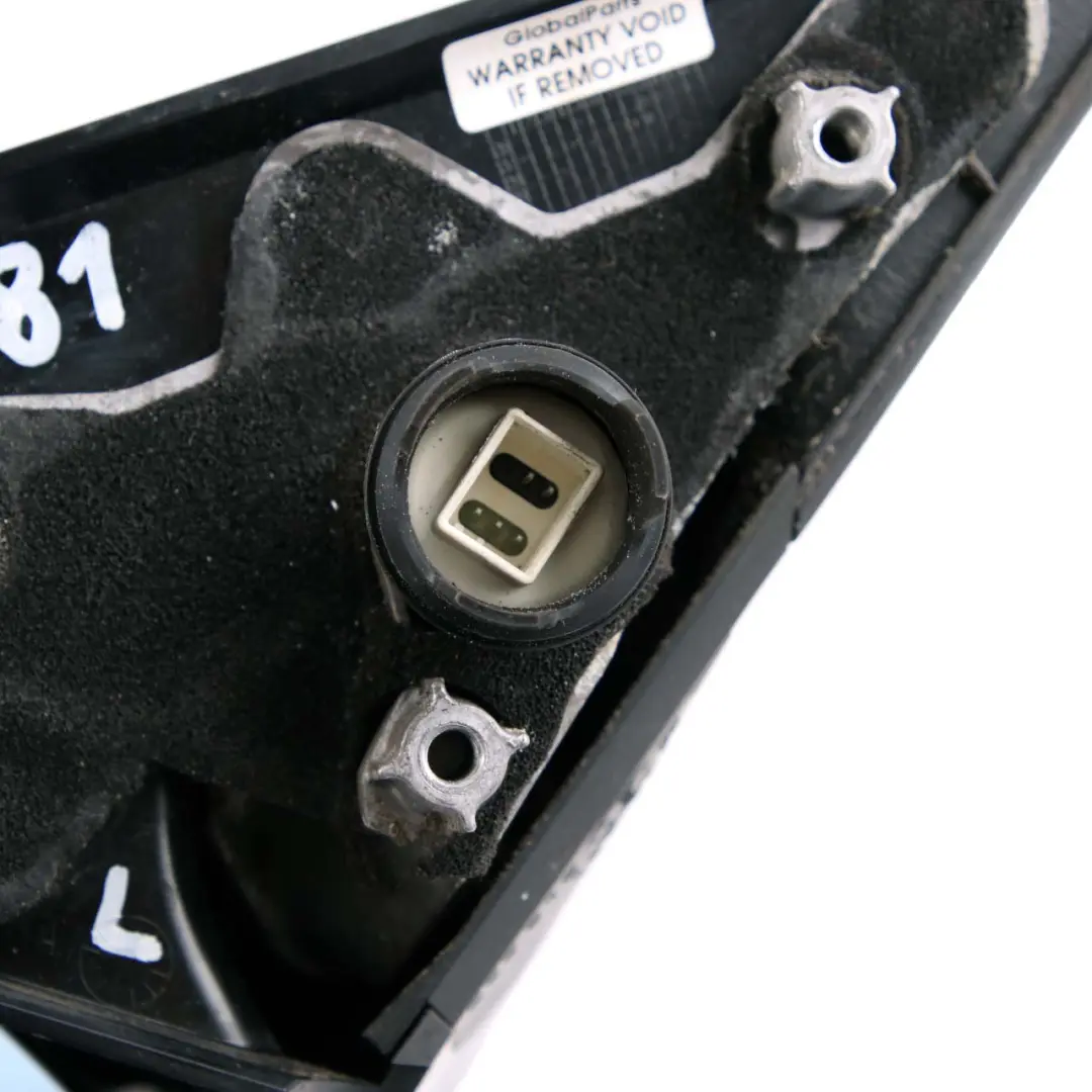 High Gloss Heated Left Wing Mirror N/S Without Cover to BMW 1 E81 E82 M Sport with Part number 7185307 BMW 1 E81 E82 M Sport High Gloss Heated Left Wing Mirror N/S Without Cover - SKU rhd-7185307-1 - Part number 7185307