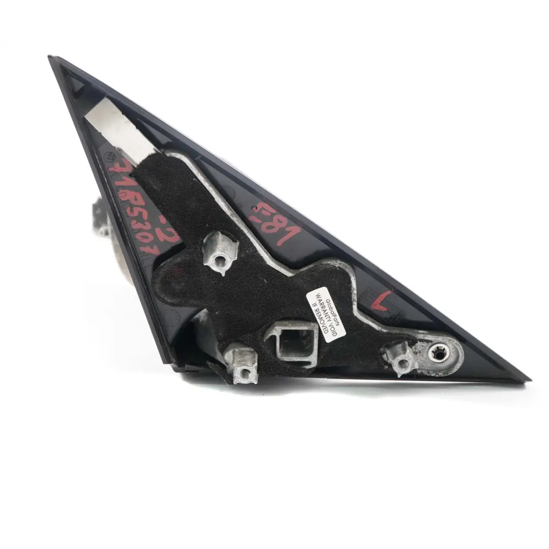 Base Wing Mirror BMW E81 E82 M Sport High Gloss Left N/S Outside to with Part number 7185307 Base Wing Mirror BMW E81 E82 M Sport High Gloss Left N/S Outside - SKU rhd-7185307-2 - Part number 7185307