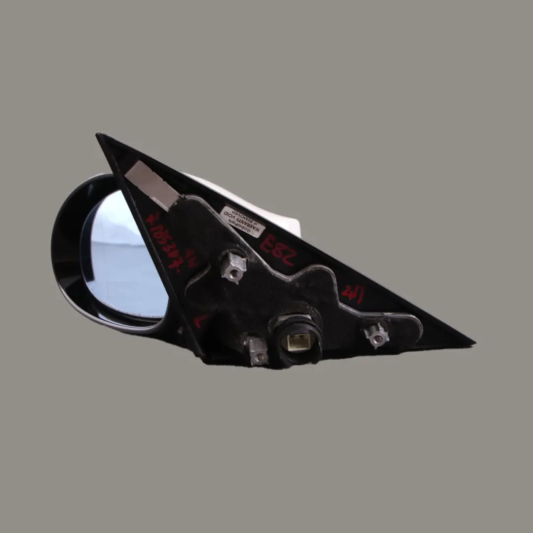  Wing Mirror Door BMW E81 E82 M Sport High Gloss Left N/S Alpinweiss Alpine White - SKU rhd-7185307-AW - Part number 7185307
