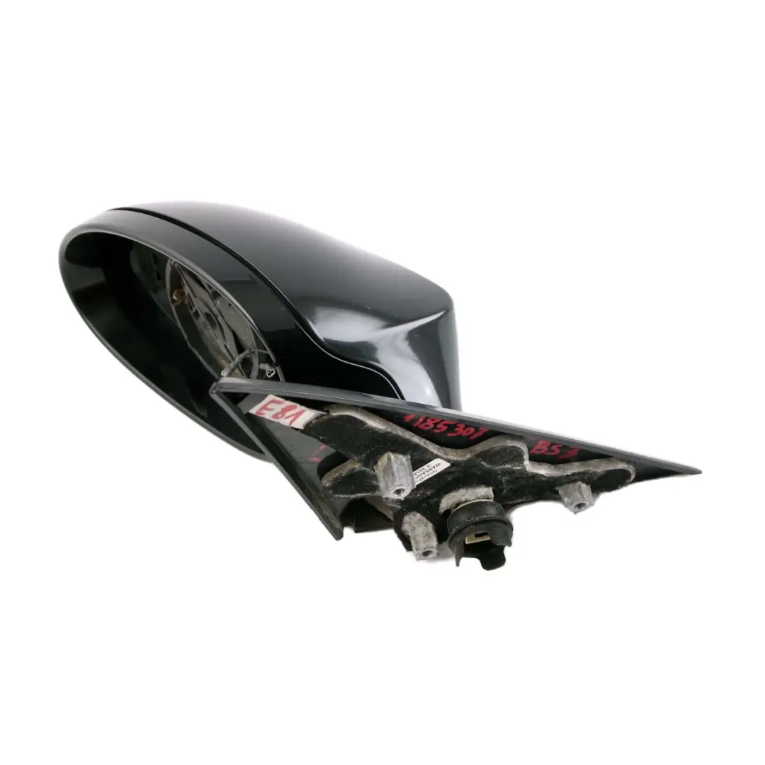 High Gloss Left Wing Mirror N/S Black Sapphire to BMW 1 Series 3 E81 E82 M Sport with Part number 7185307 BMW 1 Series 3 E81 E82 M Sport High Gloss Left Wing Mirror N/S Black Sapphire - SKU rhd-7185307-BS3 - Part number 7185307