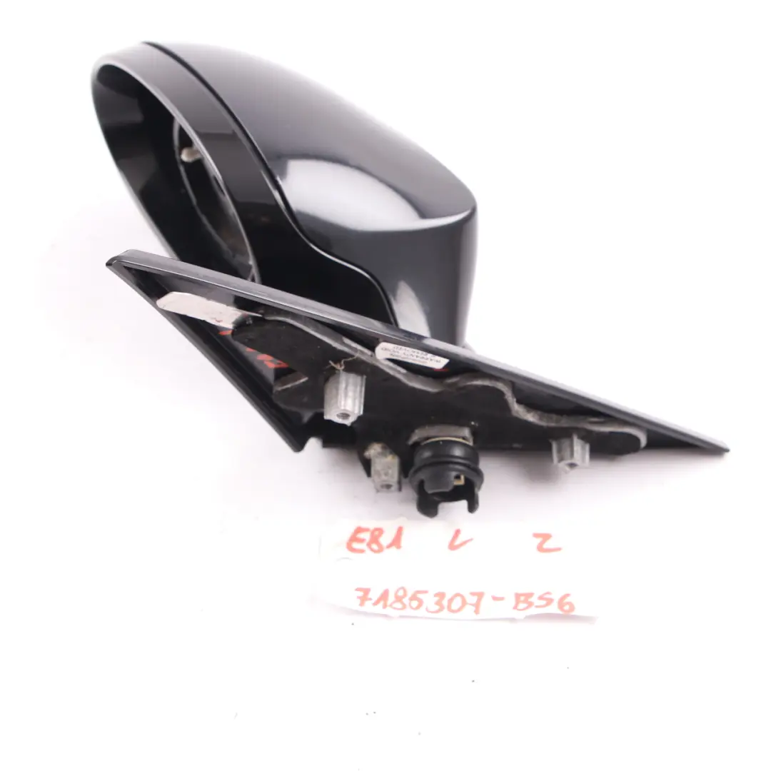 Door Wing Mirror BMW E81 E82 6 M Sport High Gloss Left N/S Black Sapphire 475 to with Part number 7185307 Door Wing Mirror BMW E81 E82 6 M Sport High Gloss Left N/S Black Sapphire 475 - SKU rhd-7185307-BS6 - Part number 7185307