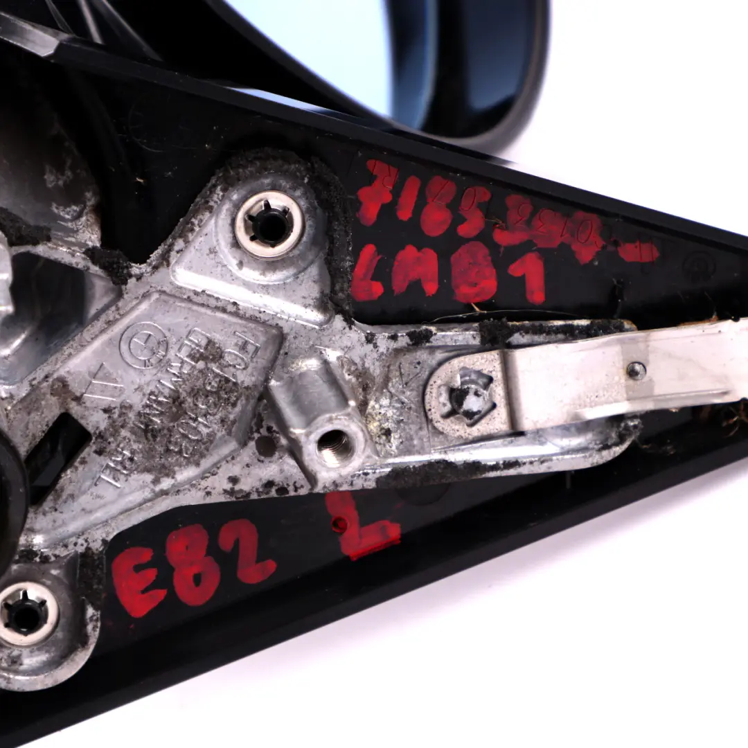 High Gloss Left Wing Mirror N/S Le Mans Blau Blue 381 to BMW 1 E81 E82 1 M Sport with Part number 7185307 BMW 1 E81 E82 1 M Sport High Gloss Left Wing Mirror N/S Le Mans Blau Blue 381 - SKU rhd-7185307-LMB1 - Part number 7185307