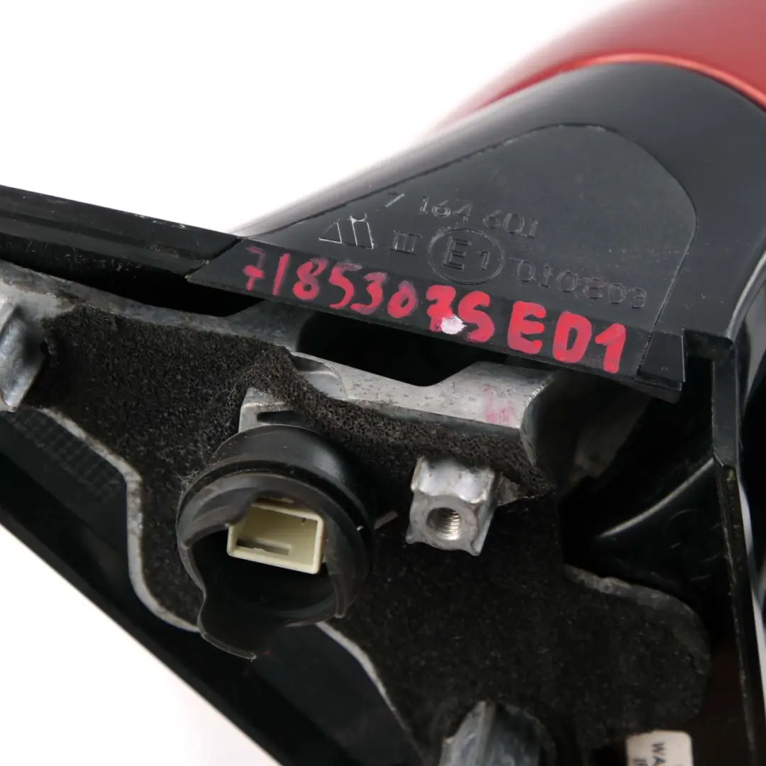 BMW 1 E81 E82 1 M Sport High Gloss Left Wing Mirror N/S Sedonarot Sedona Red A79 - SKU rhd-7185307-SED1 - Part number 7185307