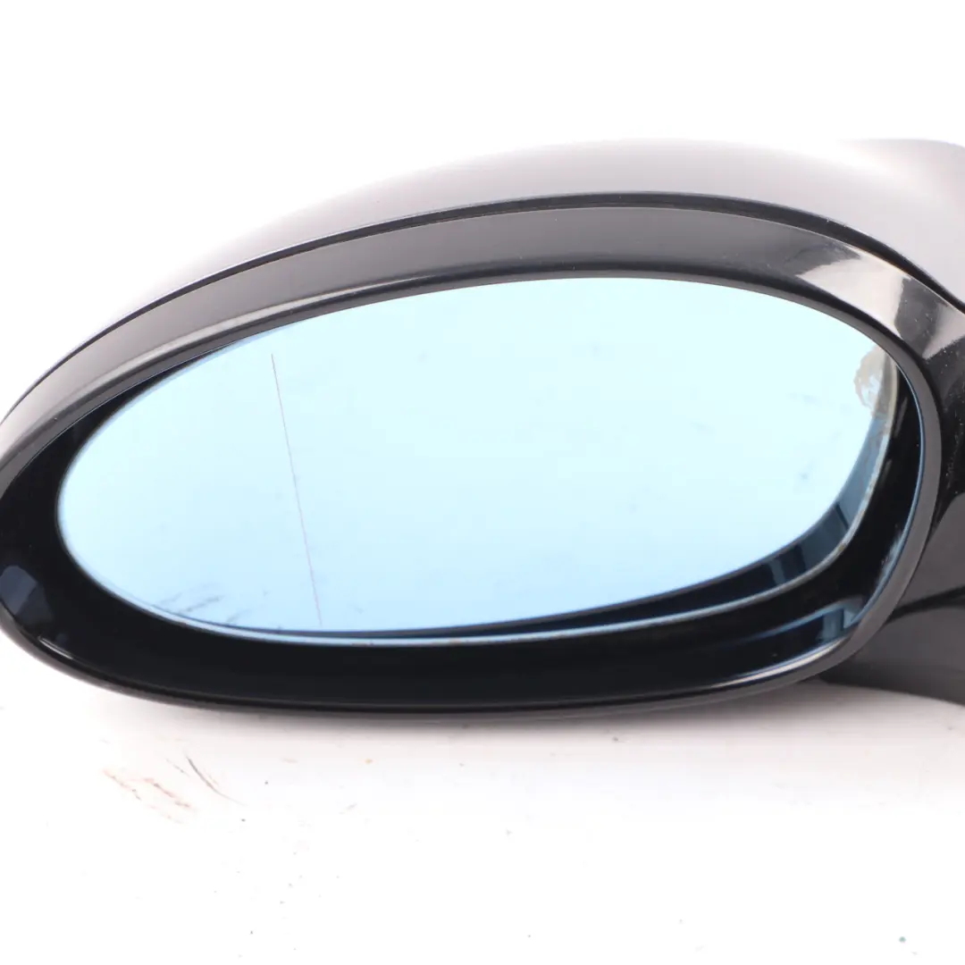 BMW E81 E82 Wing Mirror M Sport High Gloss Door Left N/S Sparkling Graphite A22 - SKU rhd-7185307-SG - Part number 7185307