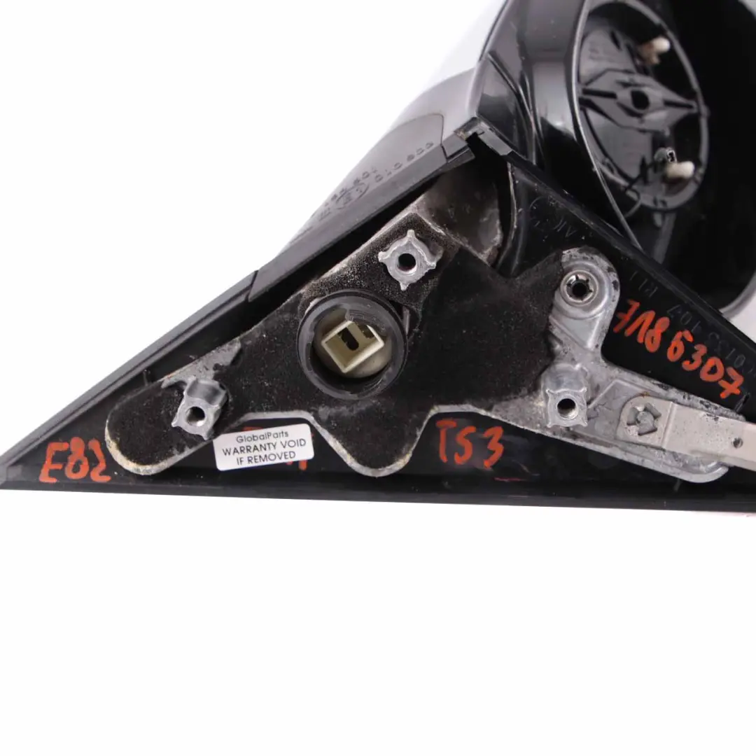 Wing Mirror BMW E81 E82 3 M Sport High Gloss Left Door N/S Titanium Silver 354 to with Part number 7185307 Wing Mirror BMW E81 E82 3 M Sport High Gloss Left Door N/S Titanium Silver 354 - SKU rhd-7185307-TS3 - Part number 7185307