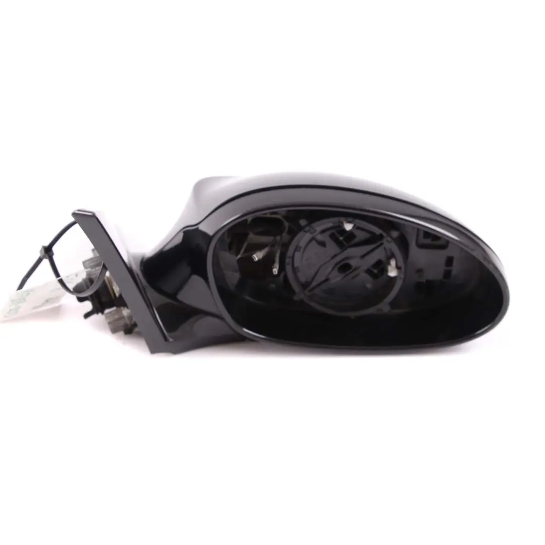  Door Wing Mirror BMW E81 E82 E88 M Sport High Gloss Right O/S Black Sapphire 475 - SKU rhd-7185308-BS3 - Part number 7185308