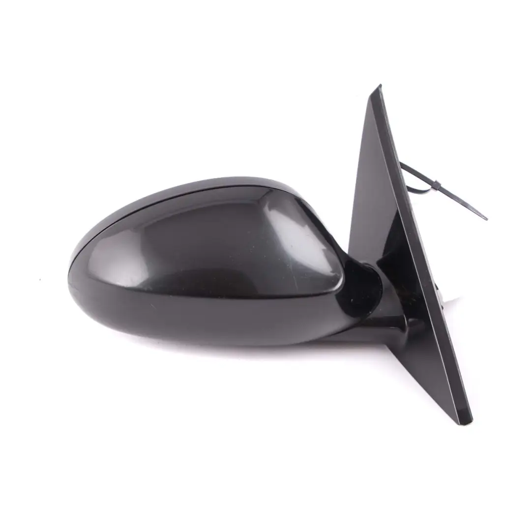  Door Wing Mirror BMW E81 E82 E88 M Sport High Gloss Right O/S Black Sapphire 475 - SKU rhd-7185308-BS3 - Part number 7185308